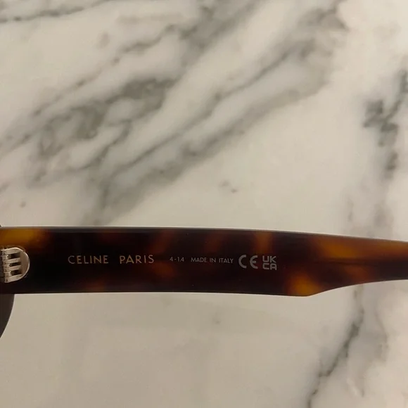 Celine Oval Triomphe Sunglasses - Picture 6 of 7